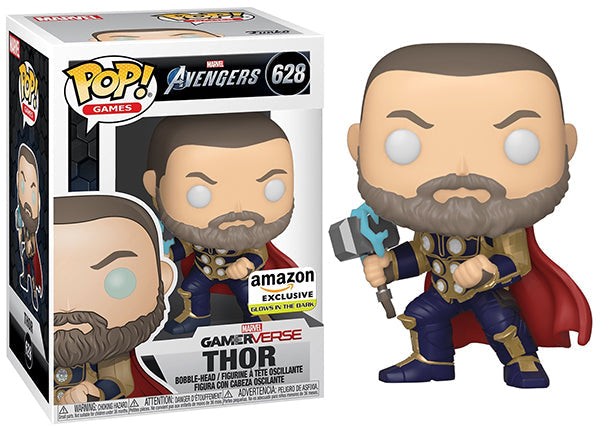 Thor (Glow in the Dark, GamerVerse, Avengers Game) 628 - Amazon Exclusive (Online Order Only)