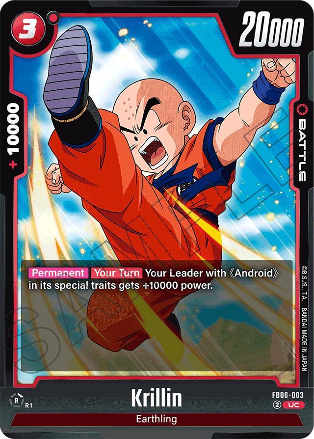 Krillin (FB06-003) [Rivals Clash] (ONLINE ORDER ONLY)