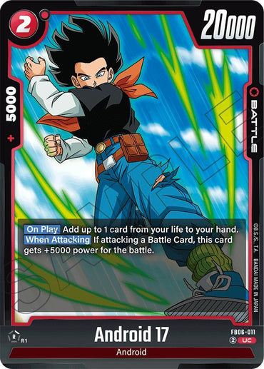 Android 17 (FB06-011) [Rivals Clash] (ONLINE ORDER ONLY)