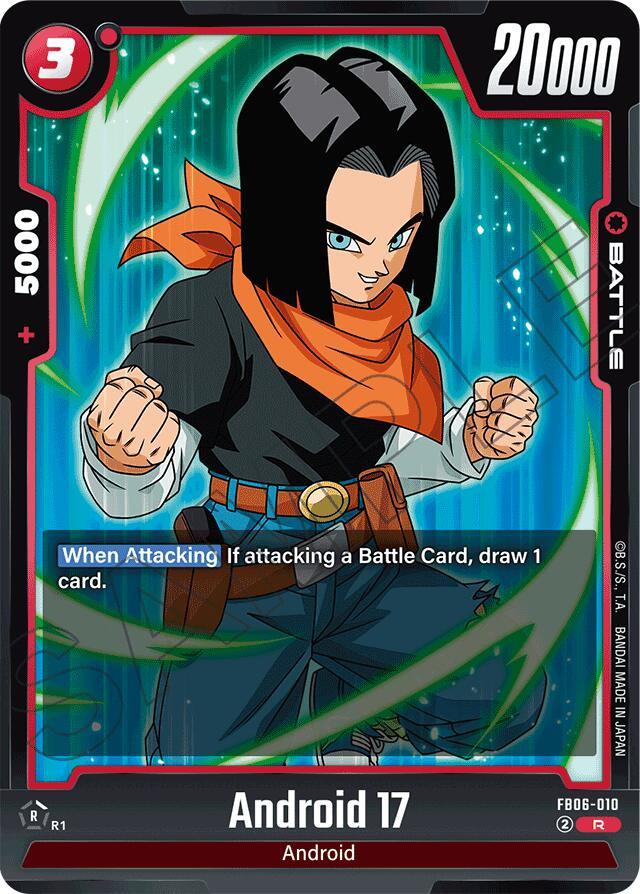 Android 17 (FB06-010) [Rivals Clash] (ONLINE ORDER ONLY)