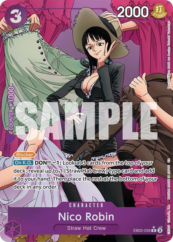 Nico Robin (Alternate Art) [Extra Booster: Memorial Collection] (ONLINE ORDER ONLY)