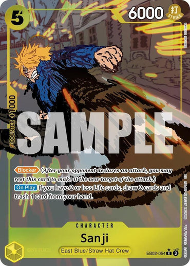 Sanji (Alternate Art) [Extra Booster: Memorial Collection] (ONLINE ORDER ONLY)