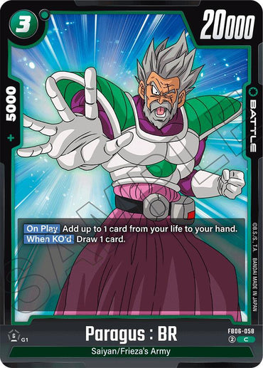 Paragus : BR (FB06-058) [Rivals Clash] (ONLINE ORDER ONLY)