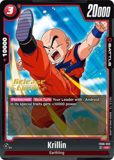 Krillin (FB06-003) [Rivals Clash Release Event Cards] (ONLINE ORDER ONLY)