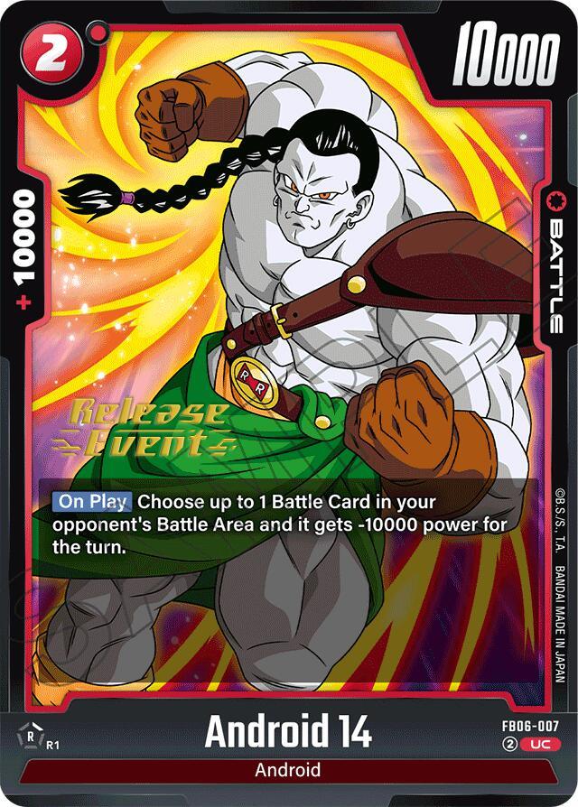 Android 14 [Rivals Clash Release Event Cards] (ONLINE ORDER ONLY)