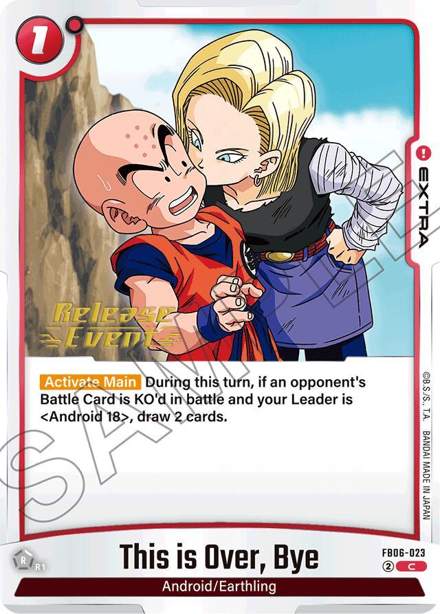 This is Over, Bye [Rivals Clash Release Event Cards] (ONLINE ORDER ONLY)