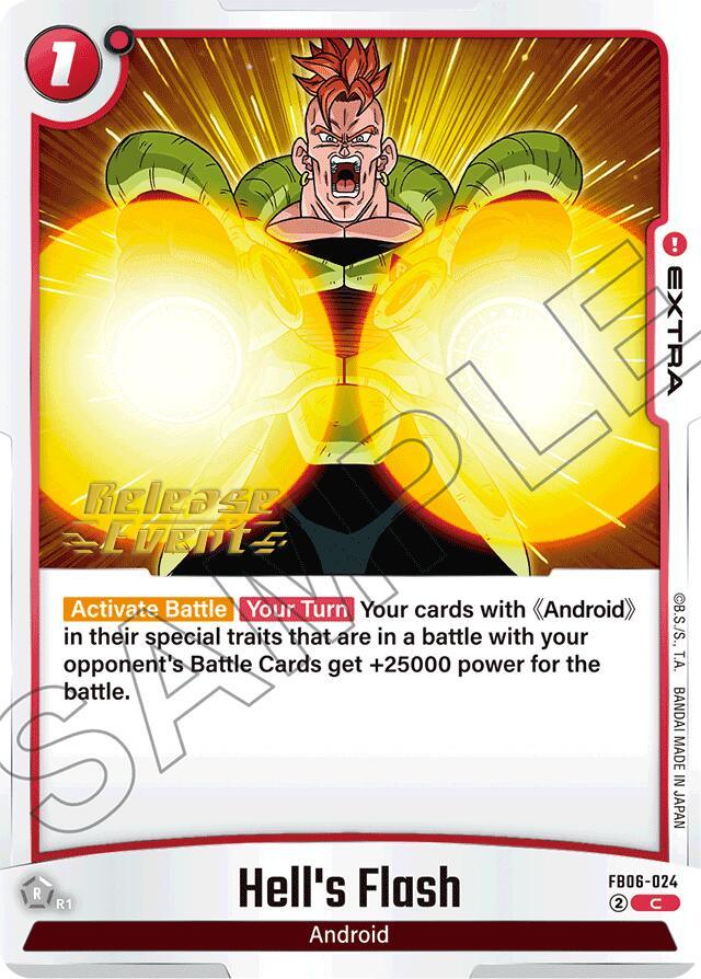 Hell's Flash [Rivals Clash Release Event Cards] (ONLINE ORDER ONLY)