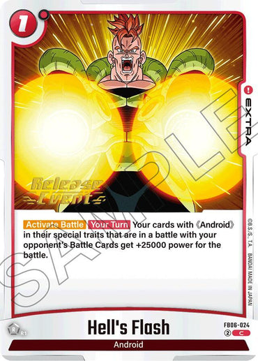 Hell's Flash [Rivals Clash Release Event Cards] (ONLINE ORDER ONLY)
