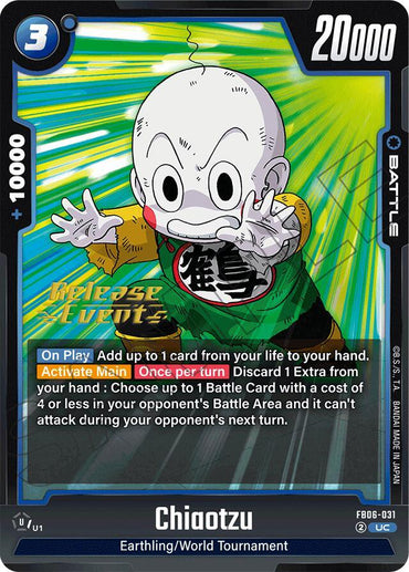 Chiaotzu [Rivals Clash Release Event Cards] (ONLINE ORDER ONLY)