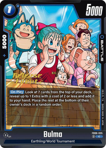 Bulma [Rivals Clash Release Event Cards] (ONLINE ORDER ONLY)
