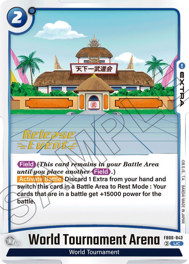 World Tournament Arena [Rivals Clash Release Event Cards] (ONLINE ORDER ONLY)