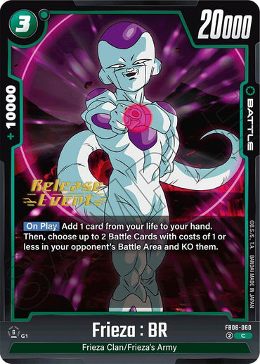 Frieza : BR [Rivals Clash Release Event Cards] (ONLINE ORDER ONLY)