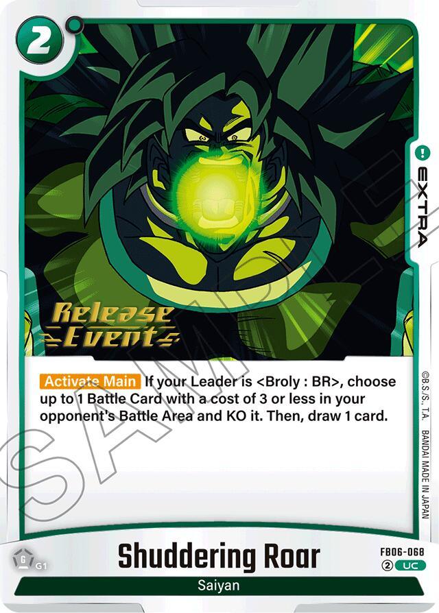 Shuddering Roar [Rivals Clash Release Event Cards] (ONLINE ORDER ONLY)