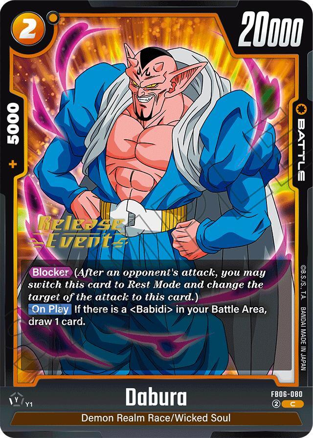 Dabura [Rivals Clash Release Event Cards] (ONLINE ORDER ONLY)