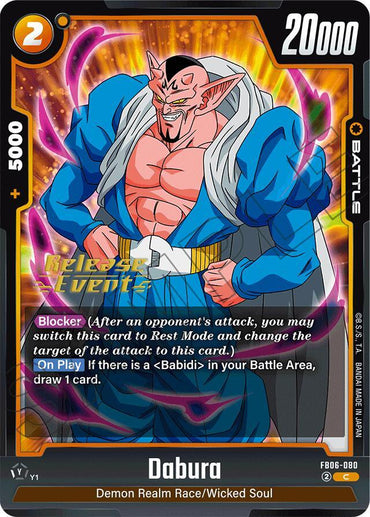 Dabura [Rivals Clash Release Event Cards] (ONLINE ORDER ONLY)