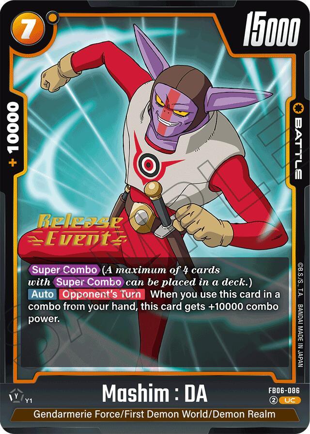 Mashim : DA [Rivals Clash Release Event Cards] (ONLINE ORDER ONLY)