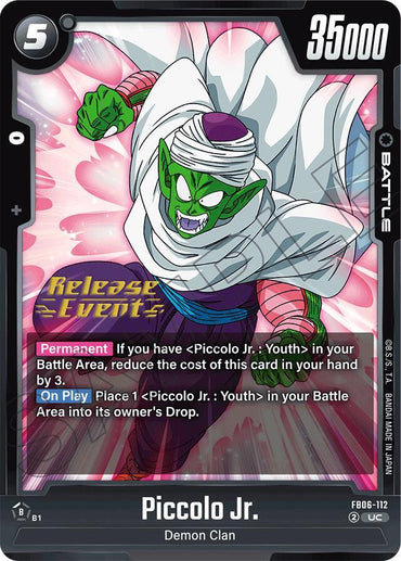 Piccolo Jr. (FB06-112) [Rivals Clash Release Event Cards] (ONLINE ORDER ONLY)