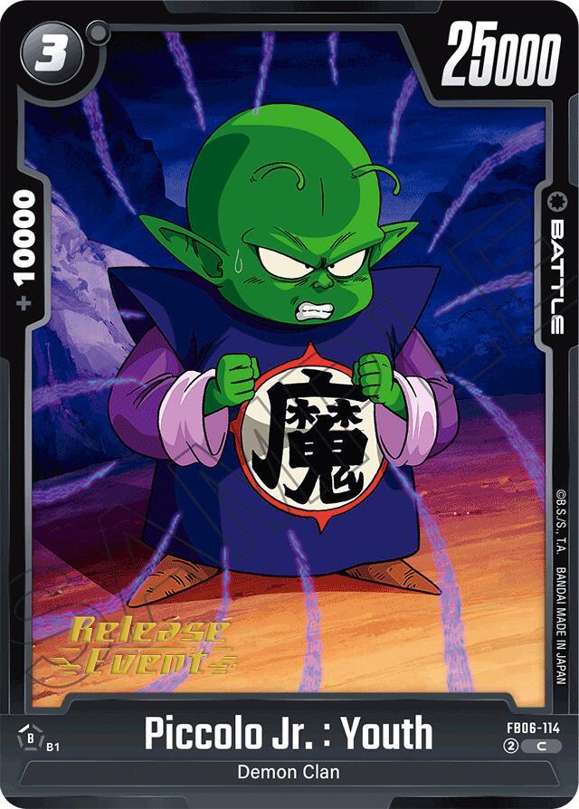 Piccolo Jr. : Youth [Rivals Clash Release Event Cards] (ONLINE ORDER ONLY)