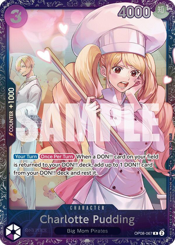 Charlotte Pudding (Treasure Cup 2025) [One Piece Promotion Cards] (ONLINE ORDER ONLY)