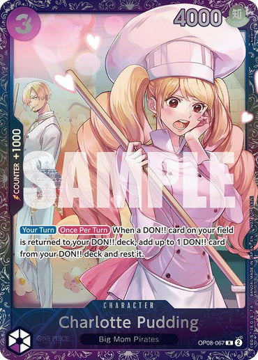 Charlotte Pudding (Treasure Cup 2025) [One Piece Promotion Cards] (ONLINE ORDER ONLY)