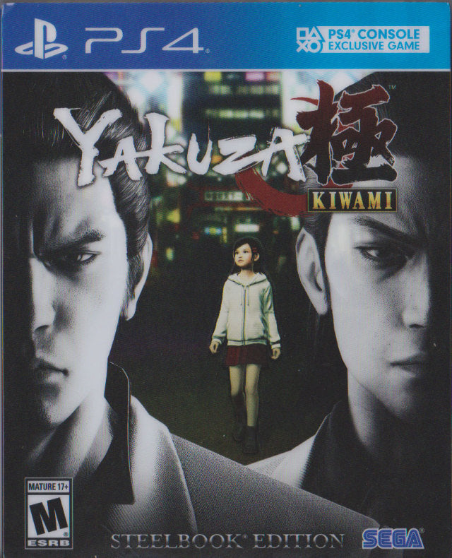 Yakuza Kiwami (Steelbook Edition) (Playstation 4) (Online Only)