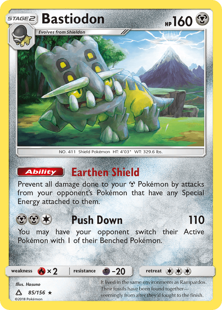 Bastiodon (85/156) [Sun & Moon: Ultra Prism] (Online Only)