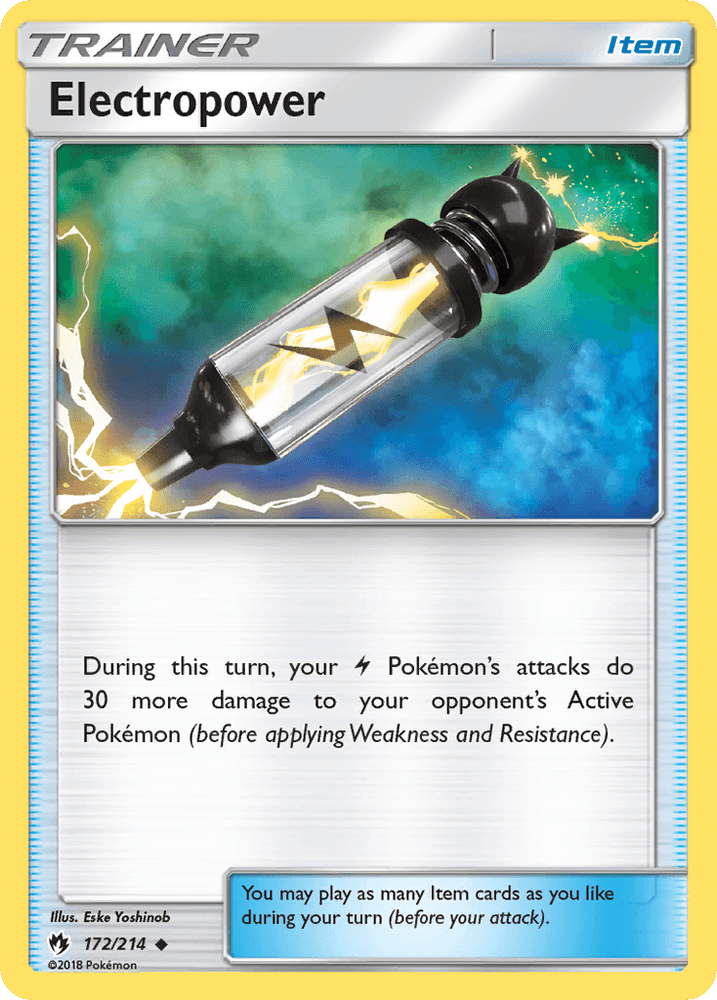 Electropower (172/214) [Sun & Moon: Lost Thunder] (Online Only)