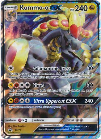 Kommo-o GX (SM71) (Jumbo Card) [Sun & Moon: Black Star Promos] (Online Only)