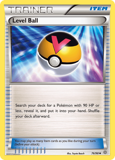 Level Ball (76/98) [XY: Ancient Origins] (Online Only)