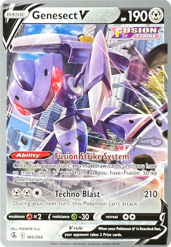 Genesect V (185/264) (The Shape of Mew - Andre Chiasson) [World Championships 2022] (Online Only)