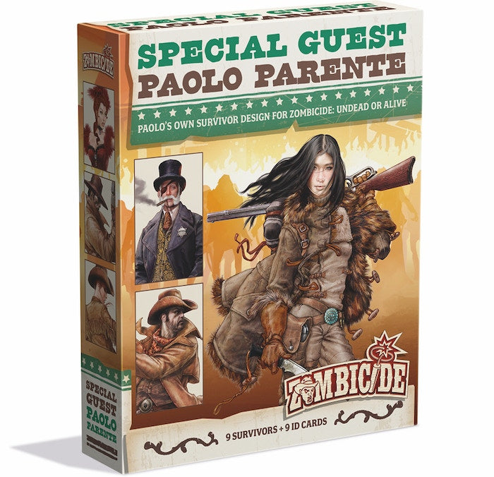 Zombicide: Undead or Alive - Paolo Parente Kickstarter Exclusive Special Guest Pack (ONLINE ORDER ONLY)