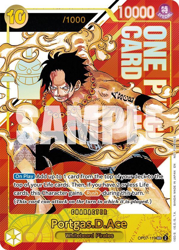 Portgas.D.Ace (Serial Numbered) [One Piece Promotion Cards] (ONLINE ORDER ONLY)