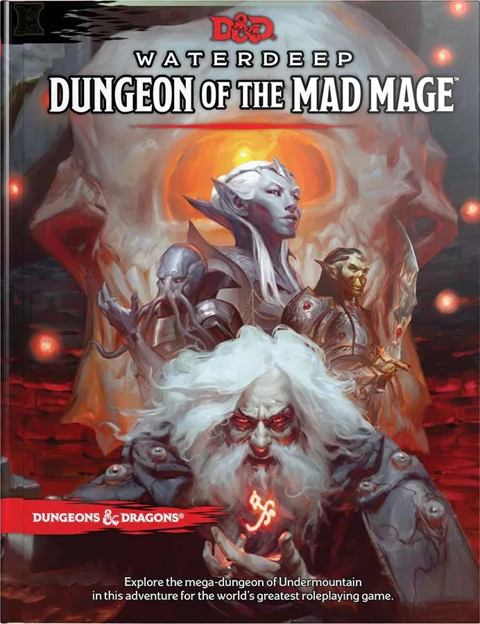 Dungeons & Dragons RPG: Waterdeep - Dungeon of the Mad Mage Hard Cover - Anime Imports LLC