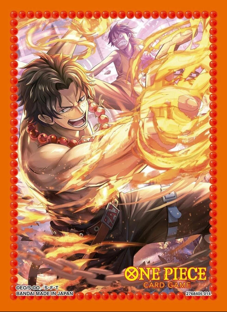 Bandai: 70ct Card Sleeves - Assortment 10 (Portgas.D.Ace) (Online Order Only)