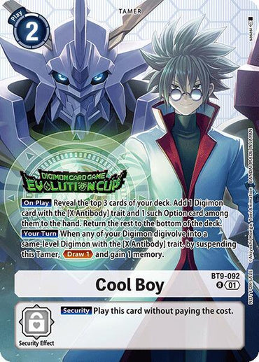 Cool Boy [BT9-092] (Evolution Cup 2025 Vol. 1) [X Record] (ONLINE ORDER ONLY)
