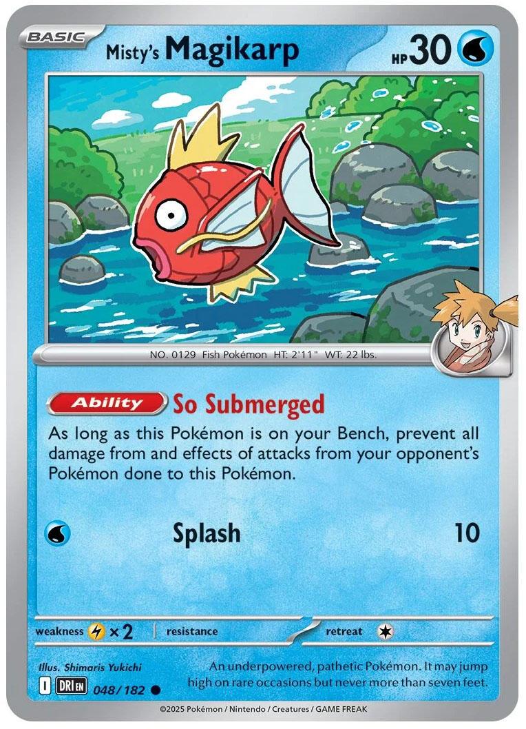 Misty's Magikarp (048/182) [Scarlet & Violet: Destined Rivals] (ONLINE ORDER ONLY)