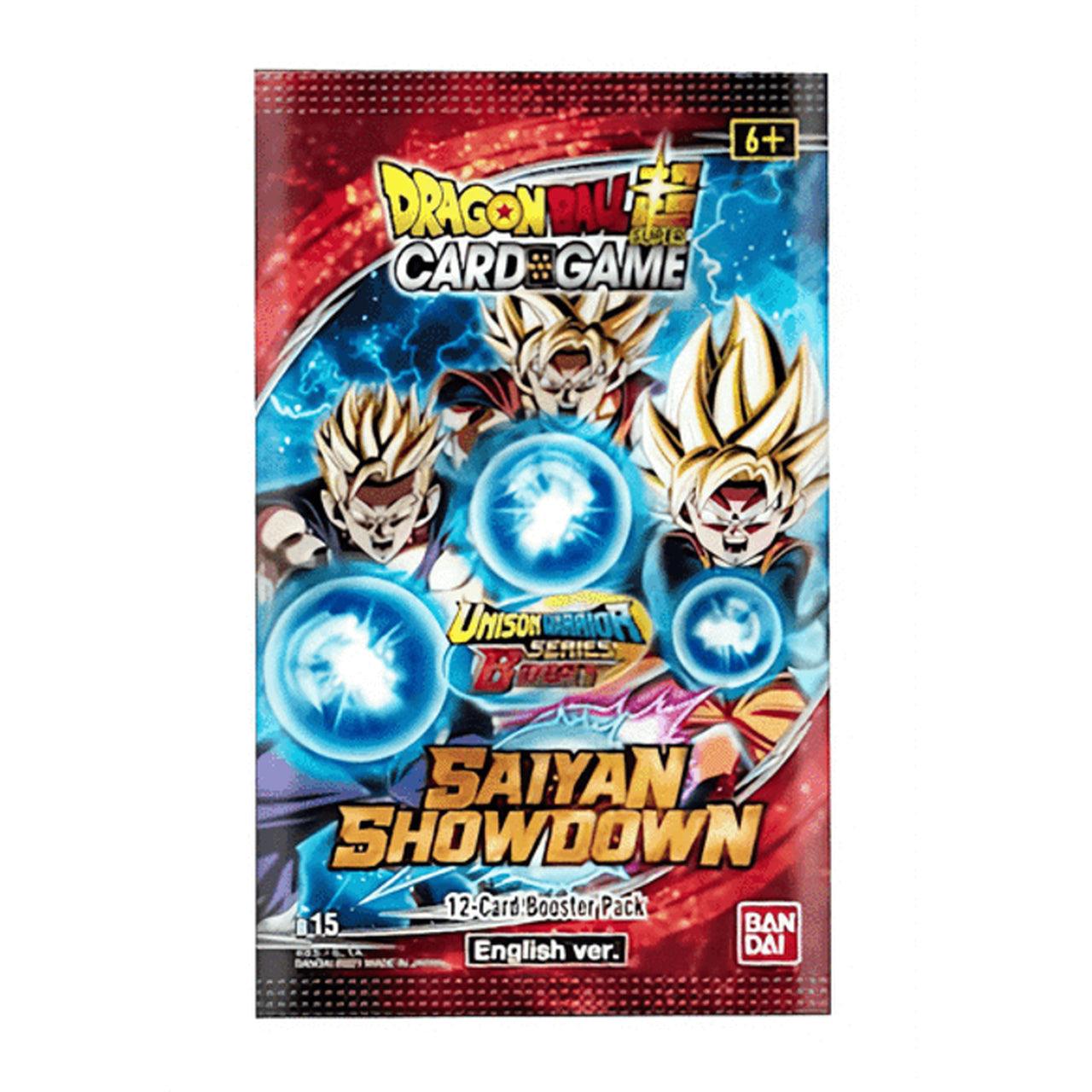 Unison Warrior Series: Saiyan Showdown [DBS-B15] - Booster Pack (Online Only)