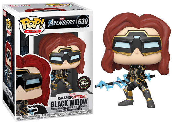 Black Widow (Glow in the Dark, Gamerverse, Avengers Game) 630  **Chase** (Online Order Only)