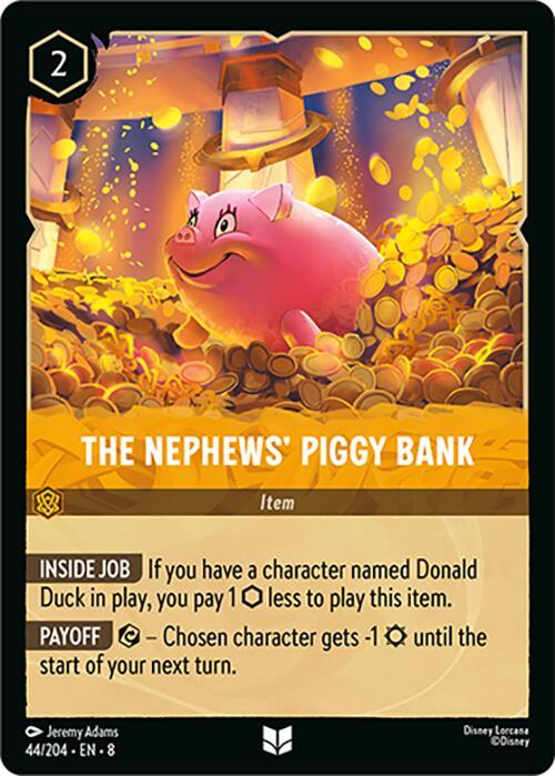 The Nephews' Piggy Bank (44/204) [Reign of Jafar] (ONLINE ORDER ONLY)