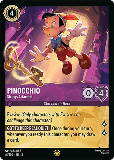 Pinocchio - Strings Attached (61/204) [Reign of Jafar] (ONLINE ORDER ONLY)