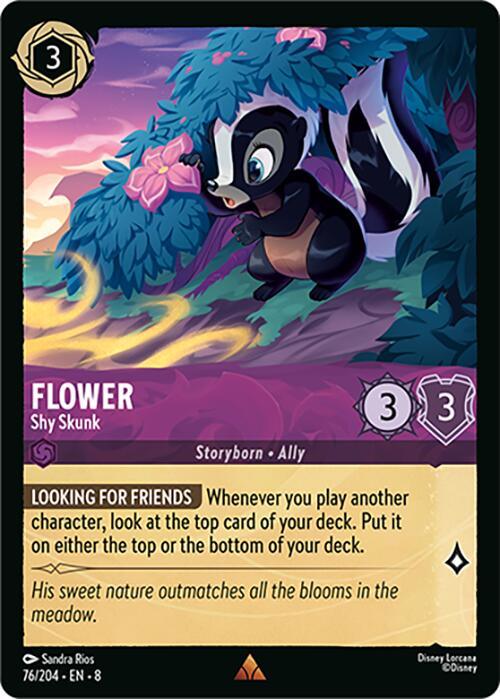 Flower - Shy Skunk (76/204) [Reign of Jafar] (ONLINE ORDER ONLY)