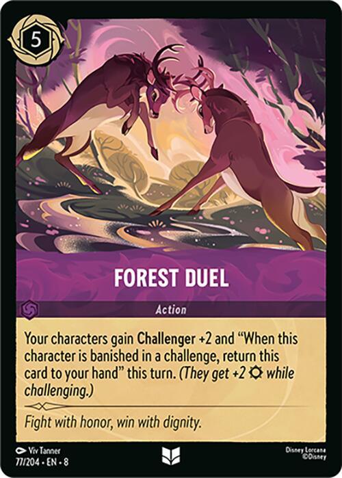 Forest Duel (77/204) [Reign of Jafar] (ONLINE ORDER ONLY)