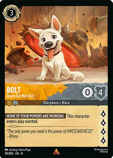 Bolt - Down but Not Out (29/204) [Reign of Jafar] (ONLINE ORDER ONLY)