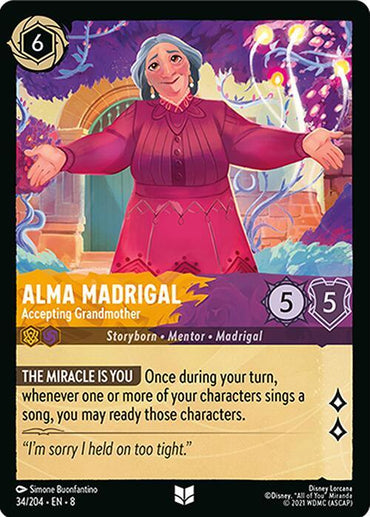 Alma Madrigal - Accepting Grandmother (34/204) [Reign of Jafar] (ONLINE ORDER ONLY)