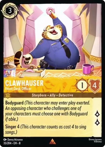 Clawhauser - Front Desk Officer (35/204) [Reign of Jafar] (ONLINE ORDER ONLY)