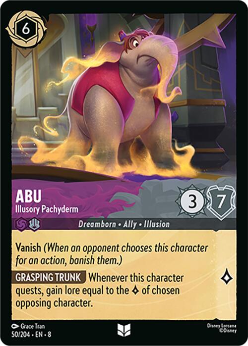 Abu - Illusory Pachyderm (50/204) [Reign of Jafar] (ONLINE ORDER ONLY)