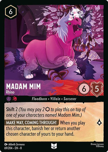 Madam Mim - Rhino (69/204) [Reign of Jafar] (ONLINE ORDER ONLY)