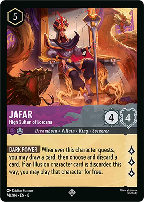 Jafar - High Sultan of Lorcana (74/204) [Reign of Jafar] (ONLINE ORDER ONLY)