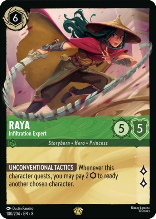 Raya - Infiltration Expert (100/204) [Reign of Jafar] (ONLINE ORDER ONLY)