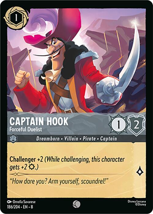 Captain Hook - The Pirate King (109/204) [Reign of Jafar] (ONLINE ORDER ONLY)